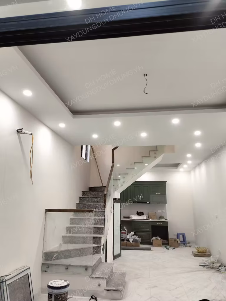 Cải Tạo và Nâng Tầng Nhà Phố Ngõ Hẹp, Ba Đình