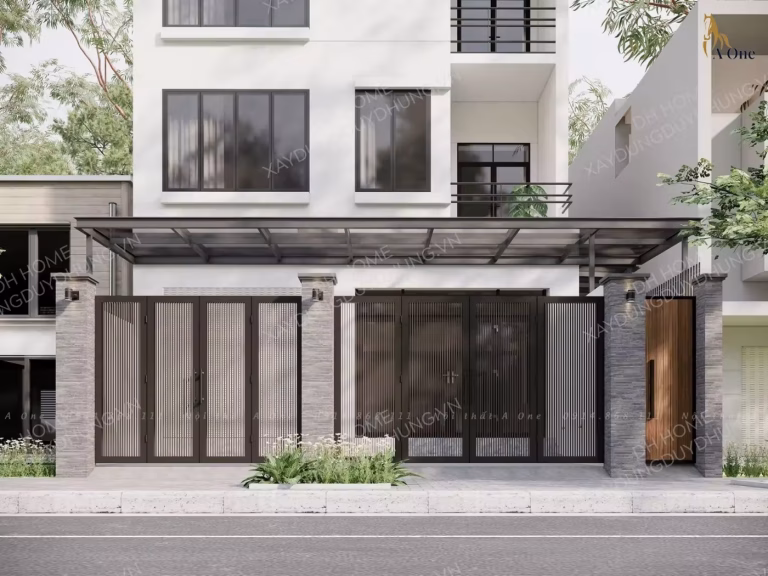 Hình ảnh render Biệt Thự HH04 Việt Hưng