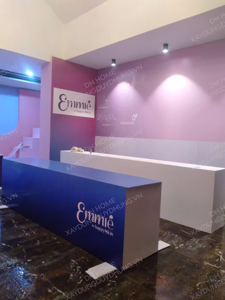 Thiết Kế Thi Công Showroom HappySkin Vietnam