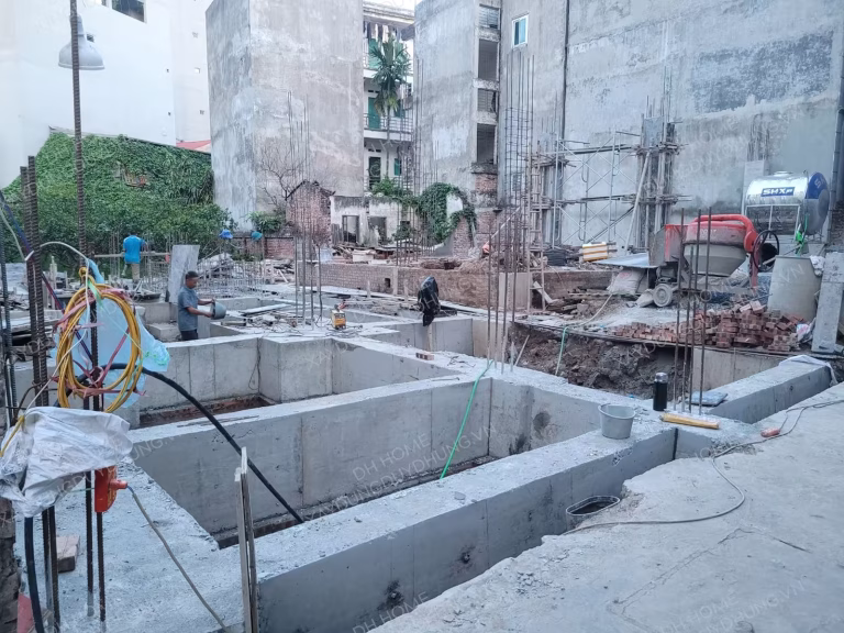 Thi Công Chung Cư Mini 6 Tầng tại Bắc Từ Liêm