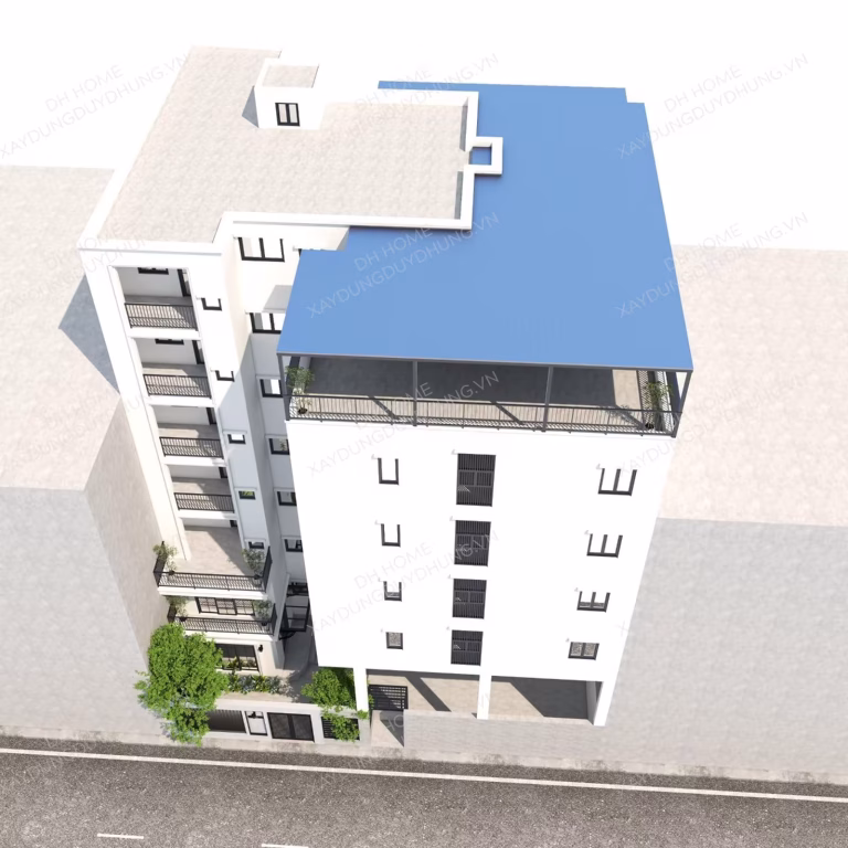 Thi Công Chung Cư Mini 6 Tầng tại Bắc Từ Liêm