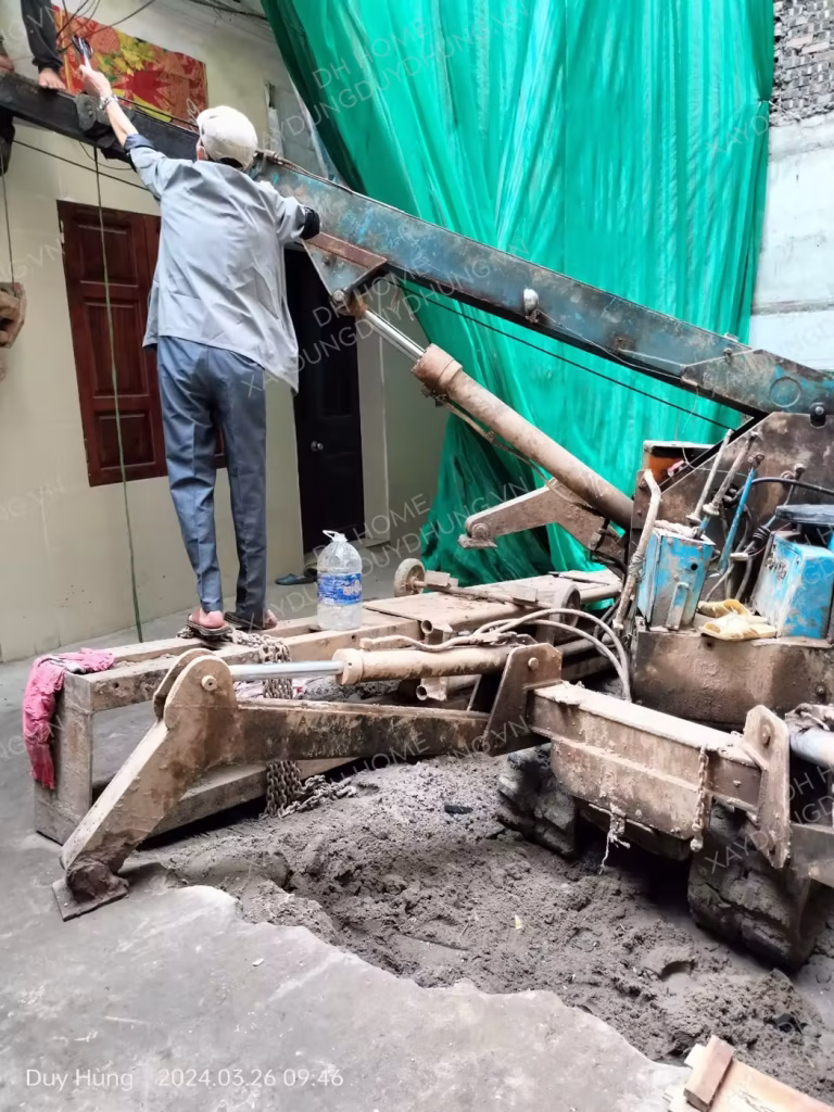 Xây Dựng Nhà Ngõ 4 Tầng 1 Tum Trọn Gói, Quận Đống Đa