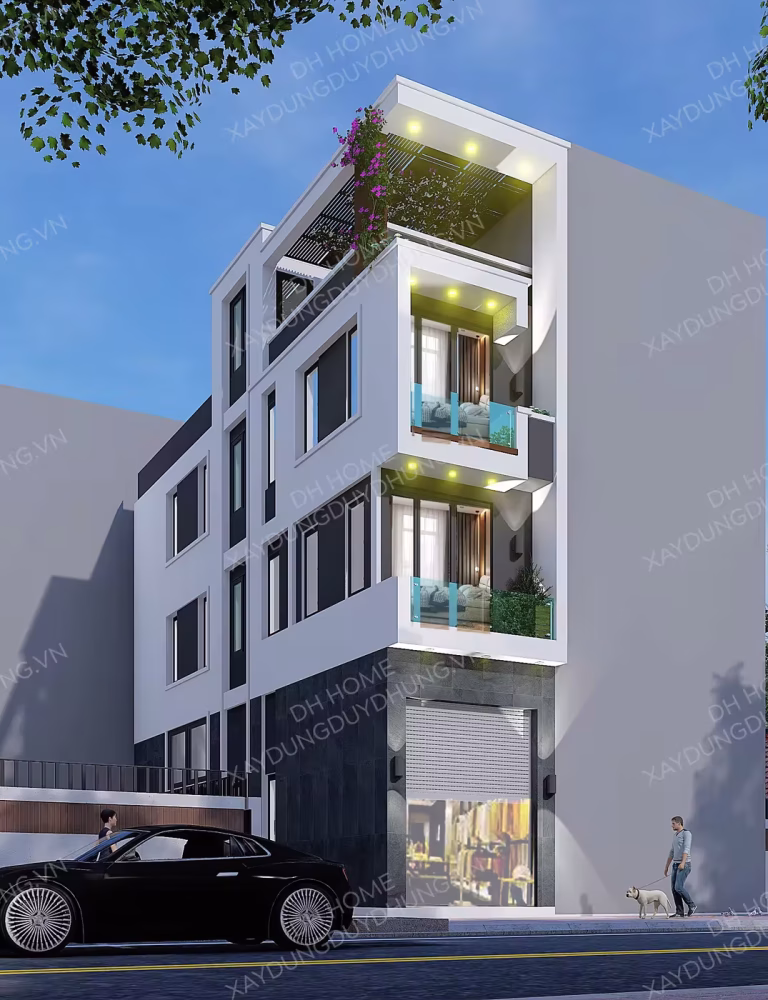 Xây Mới Nhà Phố 3 Tầng 1 Tum, Hà Đông