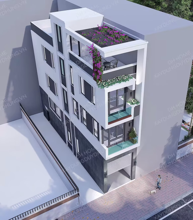 Xây Mới Nhà Phố 3 Tầng 1 Tum, Hà Đông