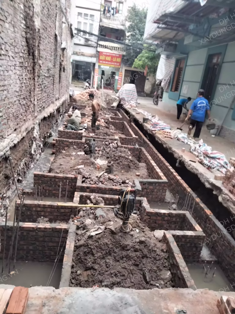 Xây Mới Nhà Phố 3 Tầng 1 Tum, Hà Đông