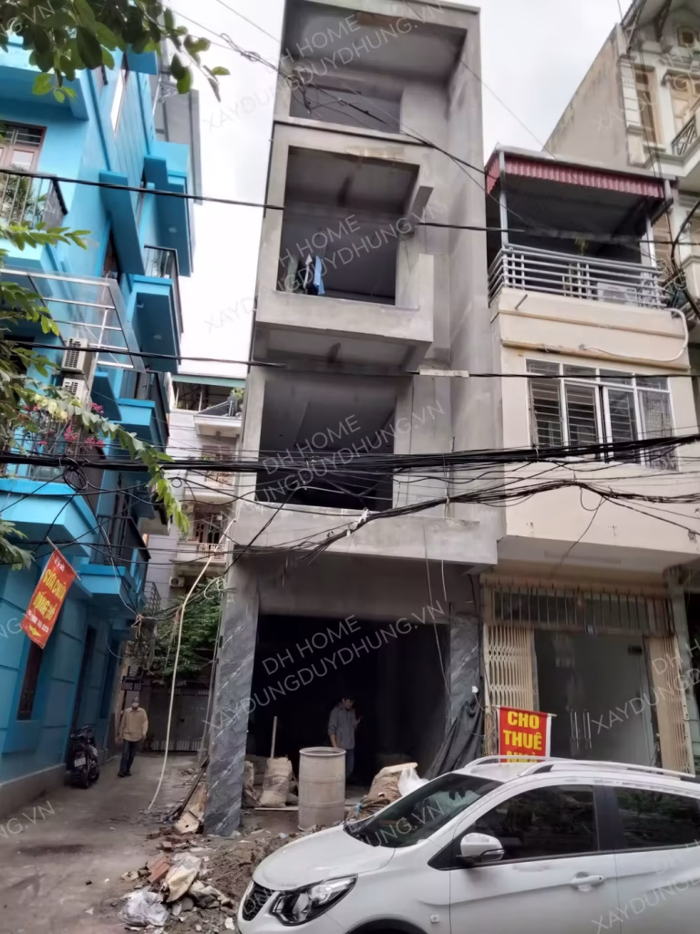 Xây Mới Nhà Phố 3 Tầng 1 Tum, Hà Đông